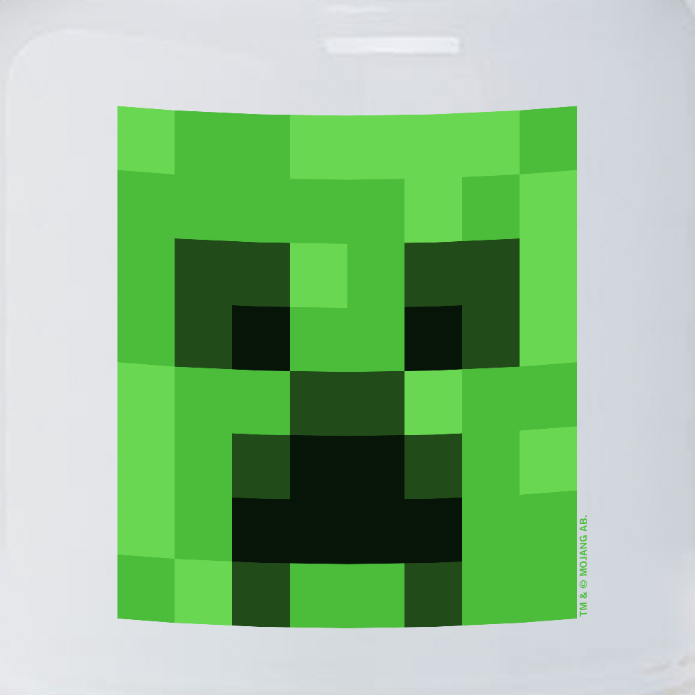Alternative view of Minecraft Creeper Big Face Treat Jar