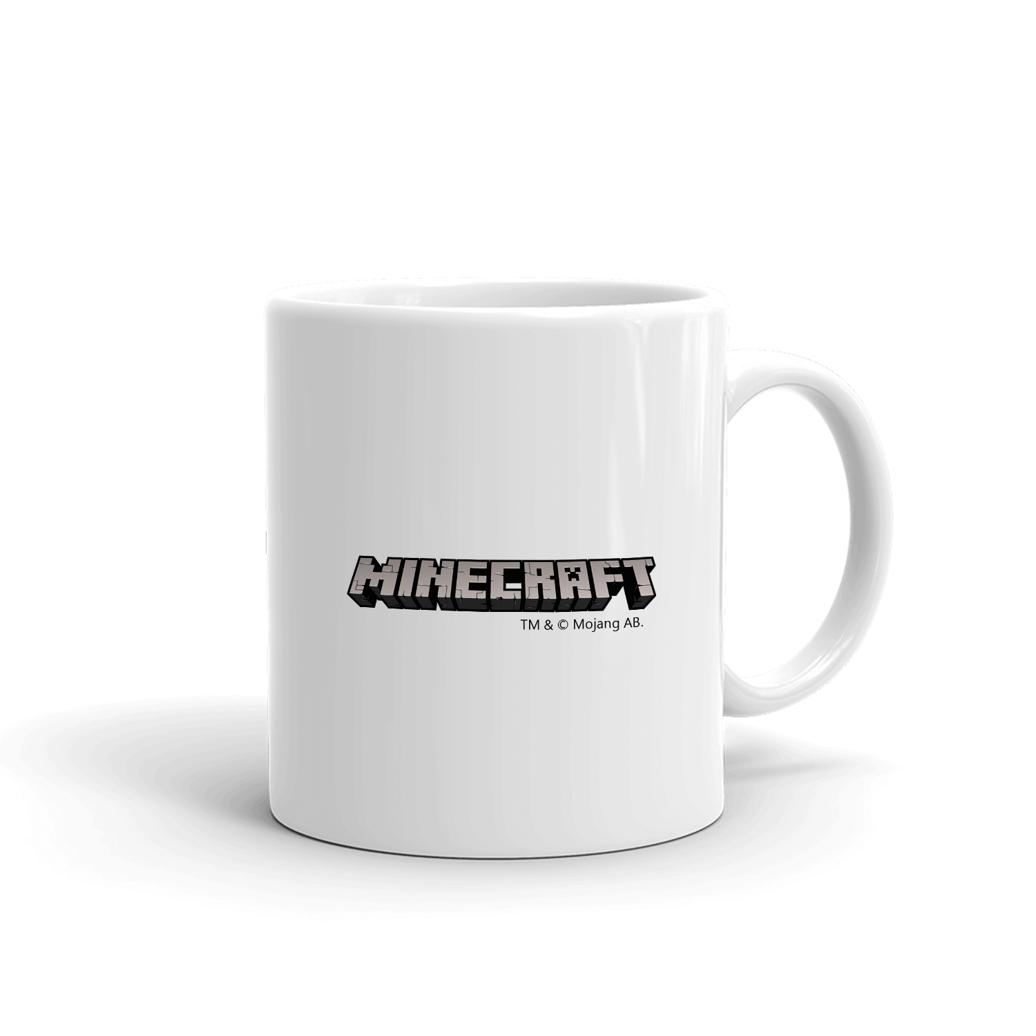 Alternative view of Minecraft Bee White Mug