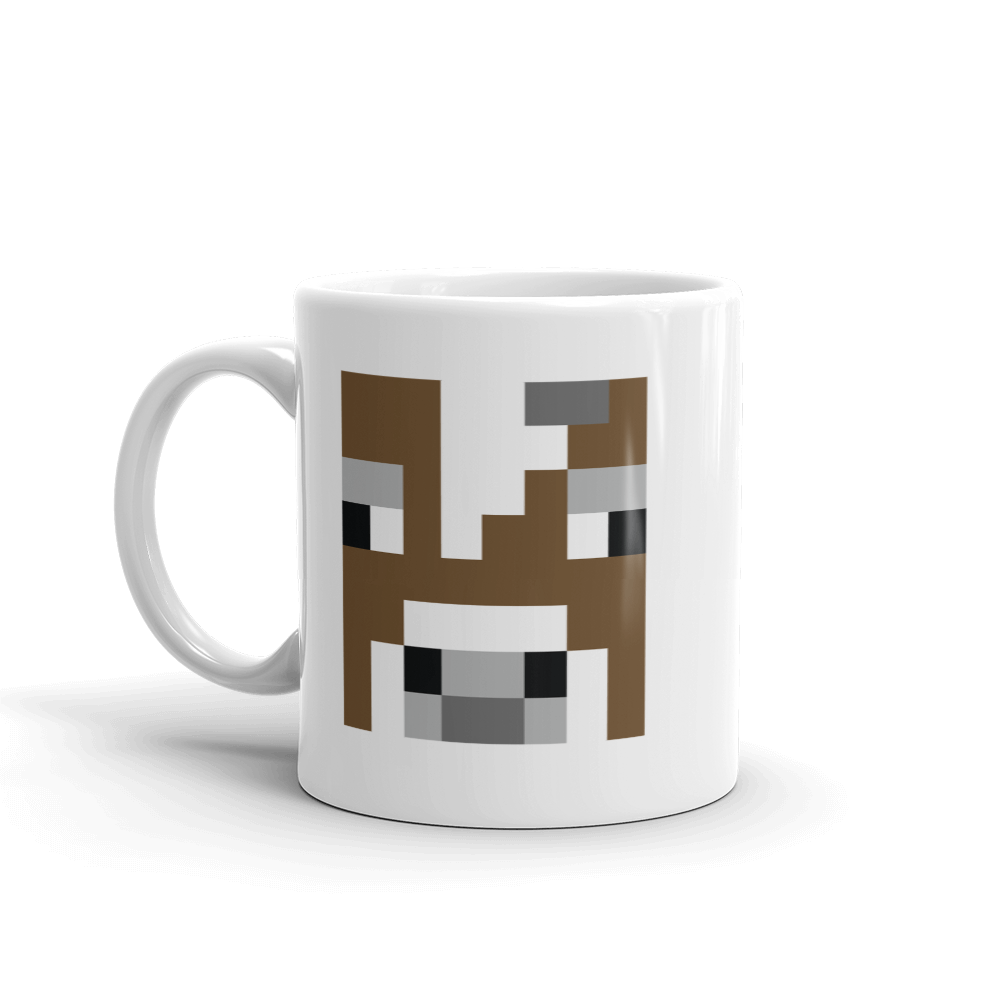 Minecraft Cow White Mug - Image 3