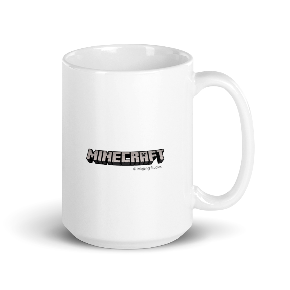 Alternative view of Minecraft Cow White Mug