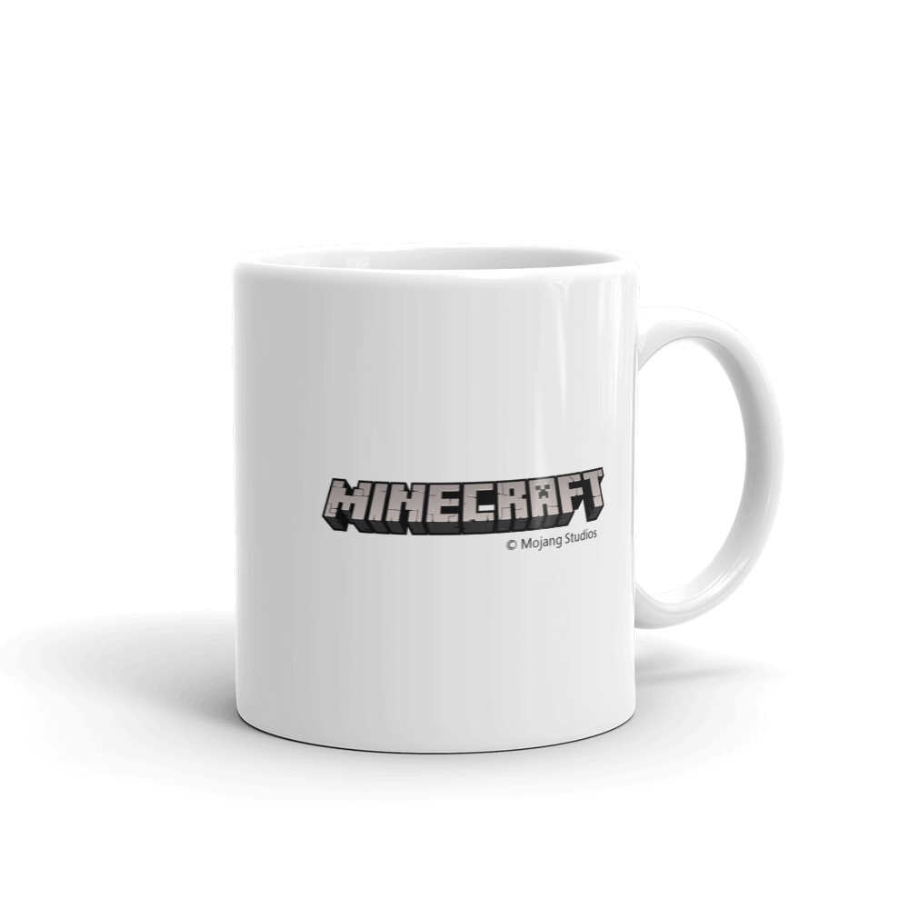 Alternative view of Minecraft Pig White Mug