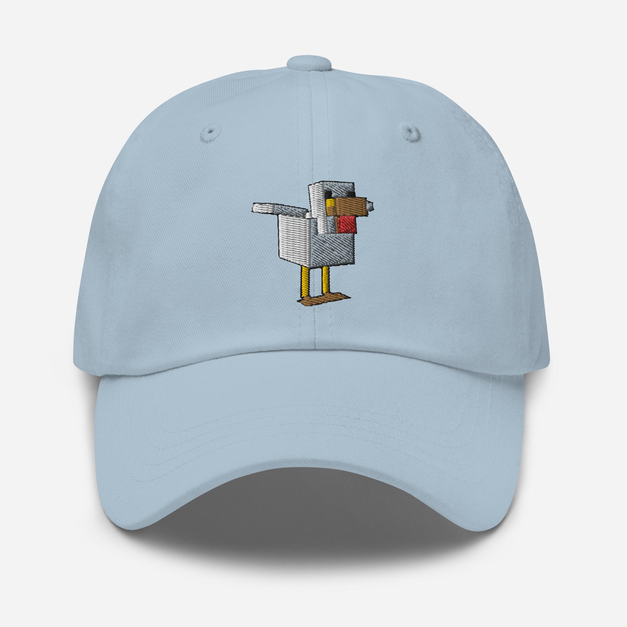 Alternative view of Minecraft Chicken Classic Dad Hat