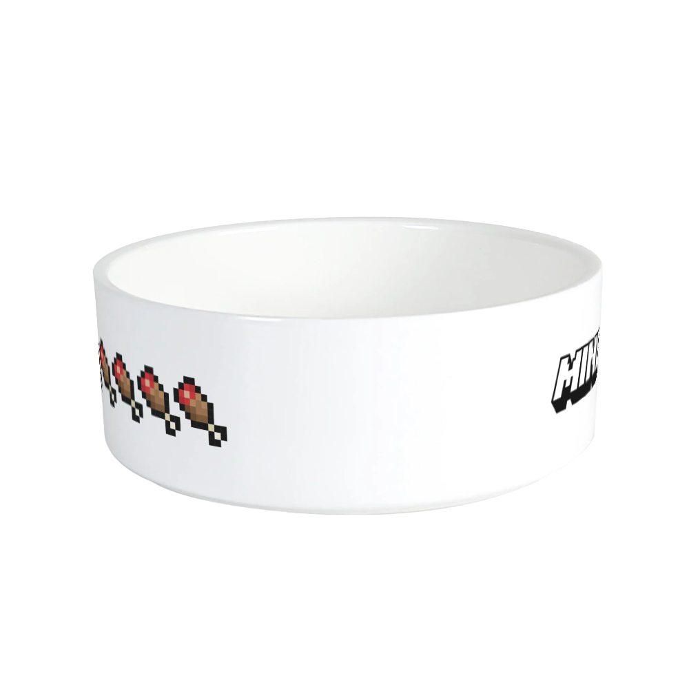 Minecraft Hunger Bar Pet Bowl - Image 3