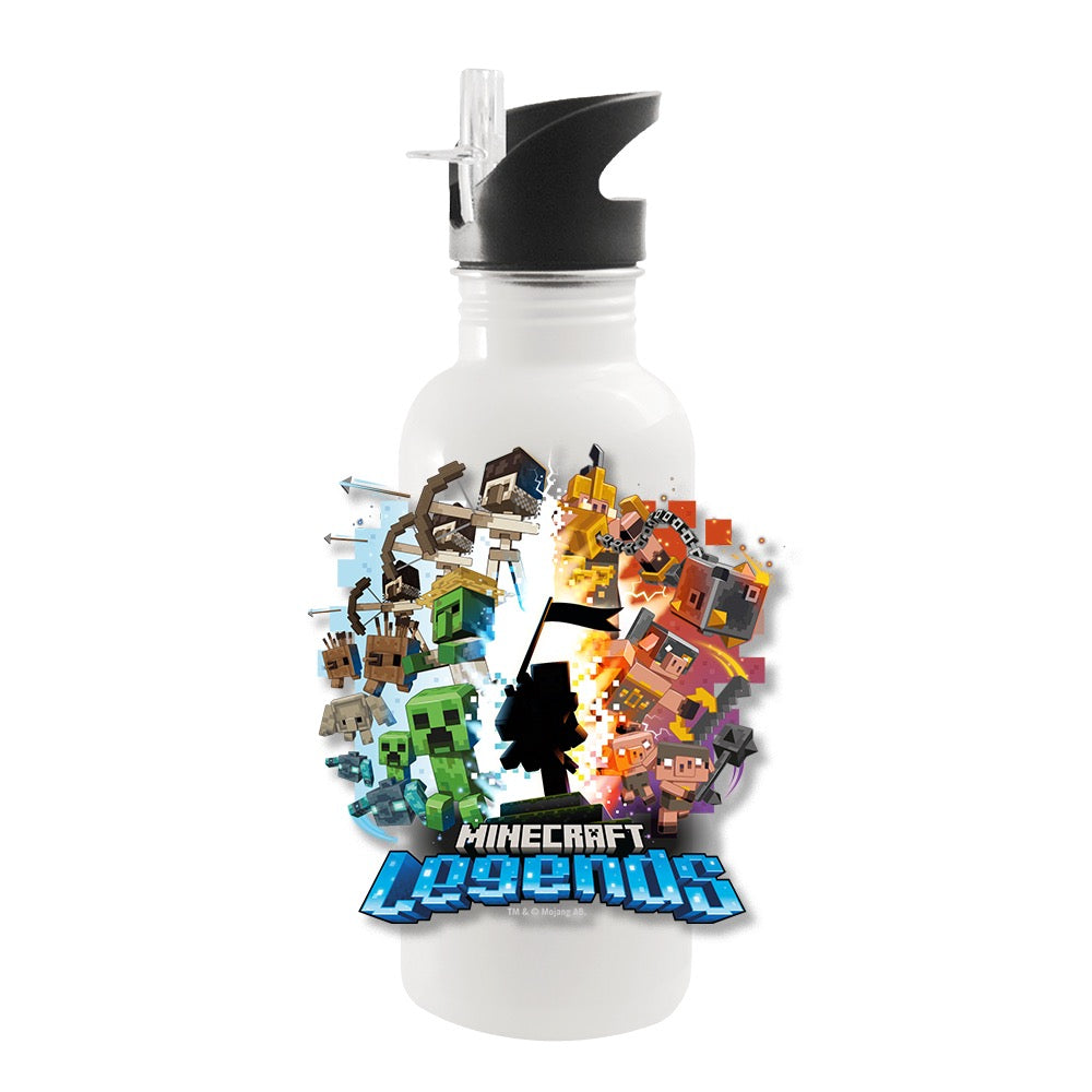 Alternative view of Minecraft Legends Screw Top Water Bottle