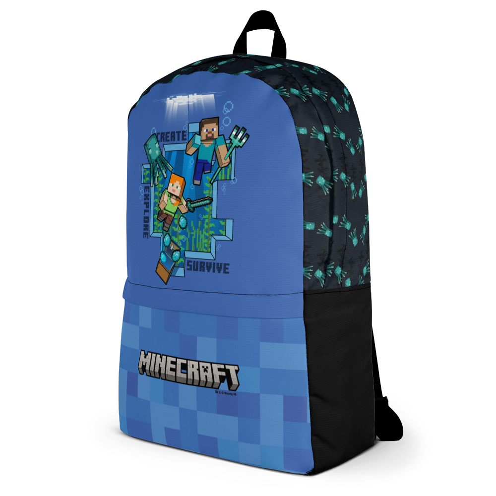Minecraft Underwater Adventure Backpack - Image 3