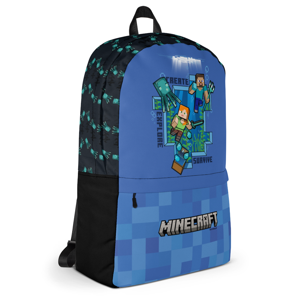 Minecraft Underwater Adventure Backpack - Image 4