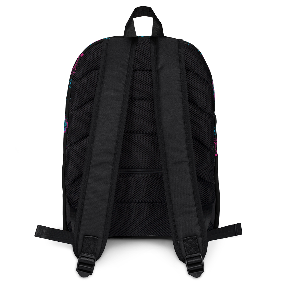 Alternative view of Minecraft Enderman Backpack