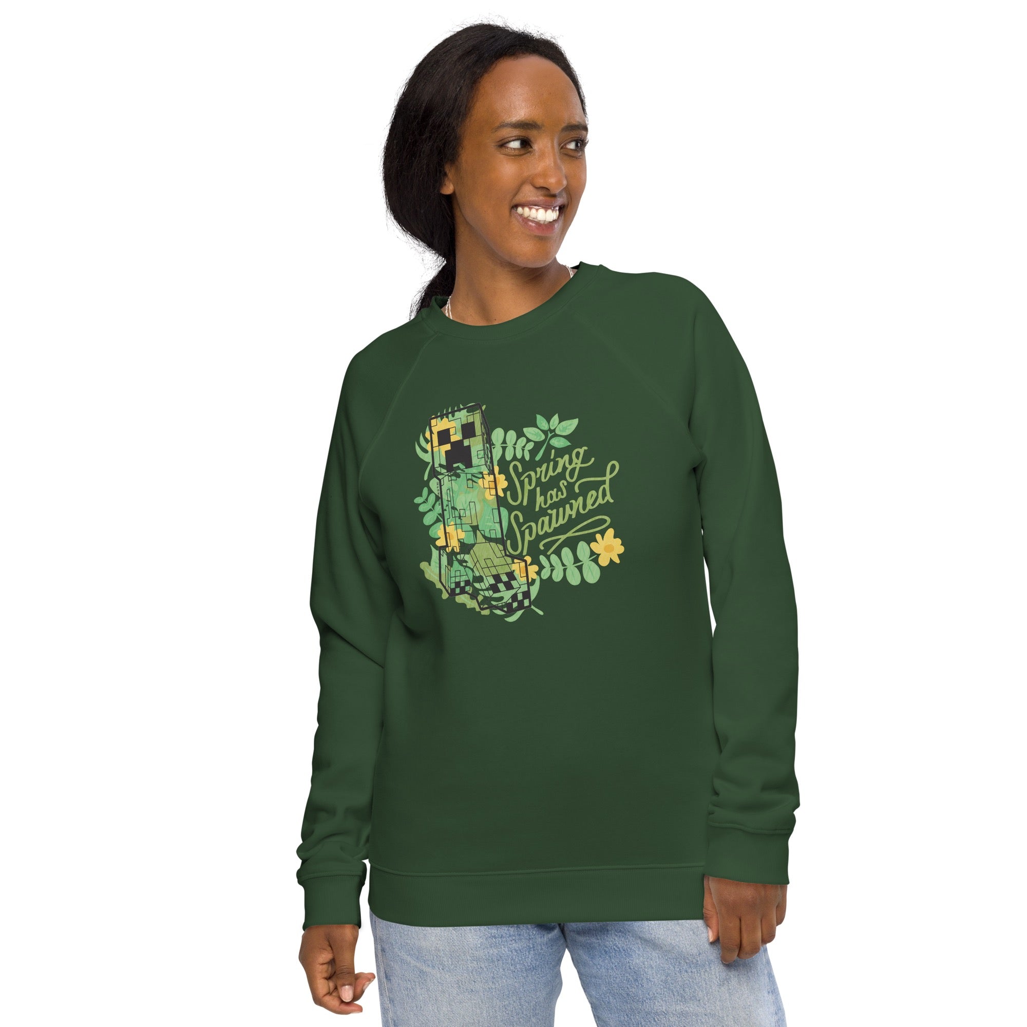 Minecraft Creeper Crewneck - Image 3