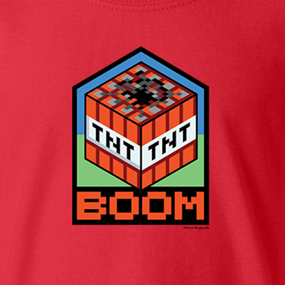 Alternative view of Minecraft Boom Kids Short Sleeve T-Shirt