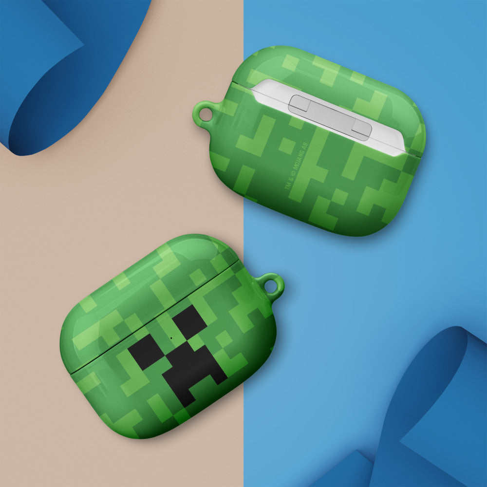 Minecraft Creeper Big Face Airpod Case - Image 13