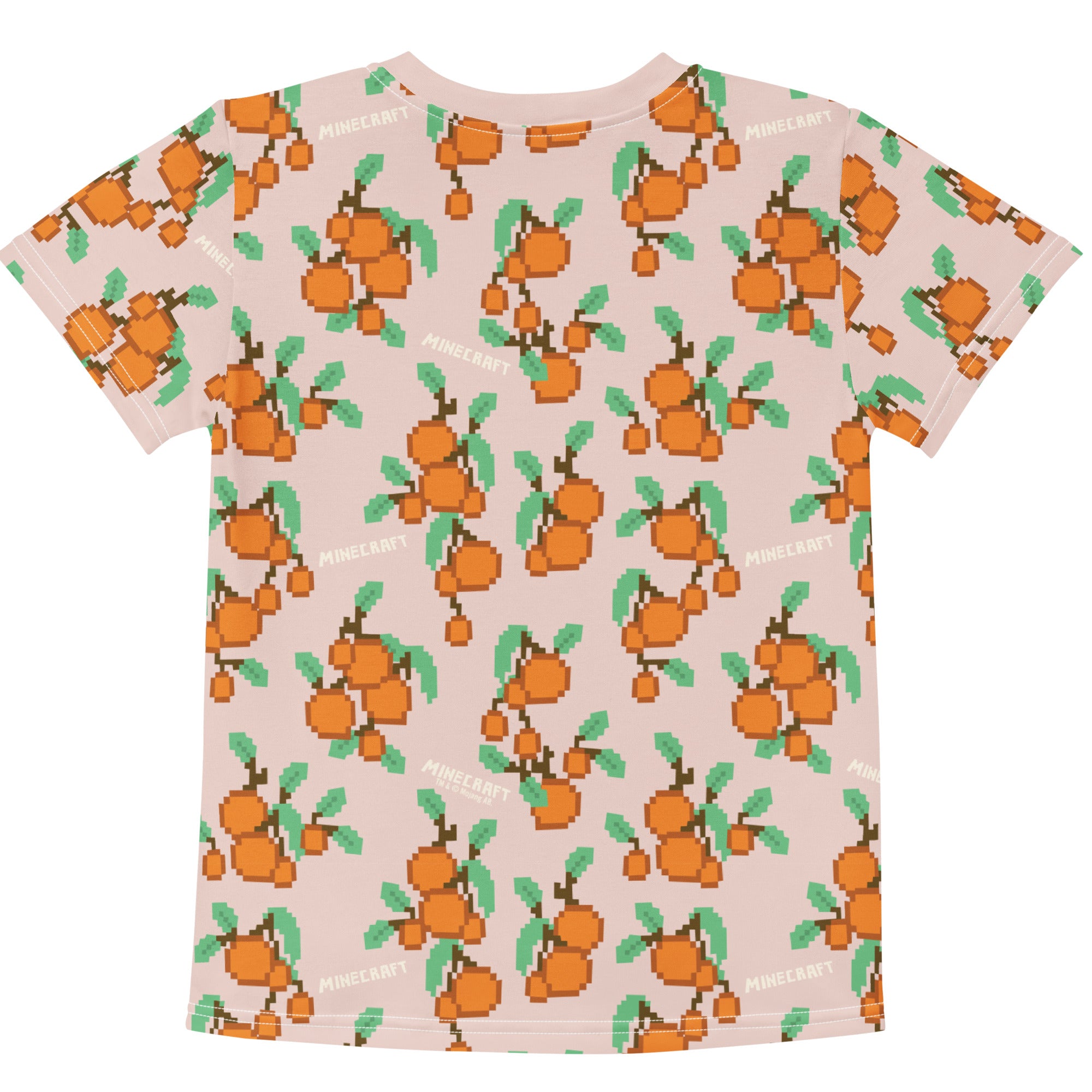 Alternative view of Minecraft Kids T-Shirt Berry Pattern