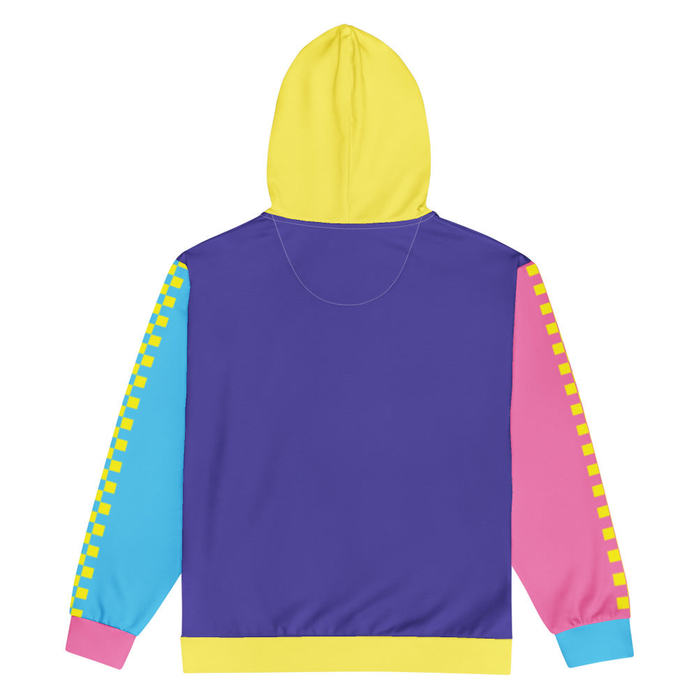 Alternative view of Minecraft Colorblock Adult Zip-Up