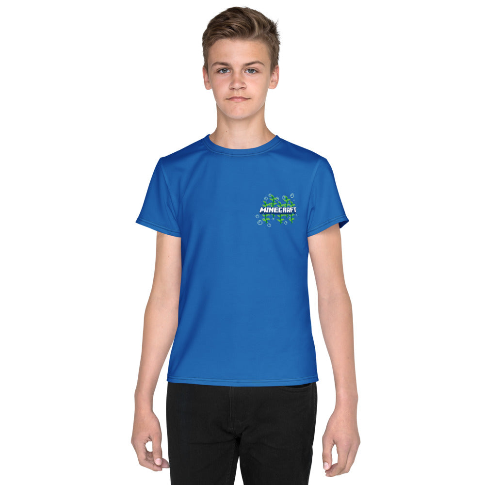 Minecraft Craft Alotl YouthT-Shirt - Image 3