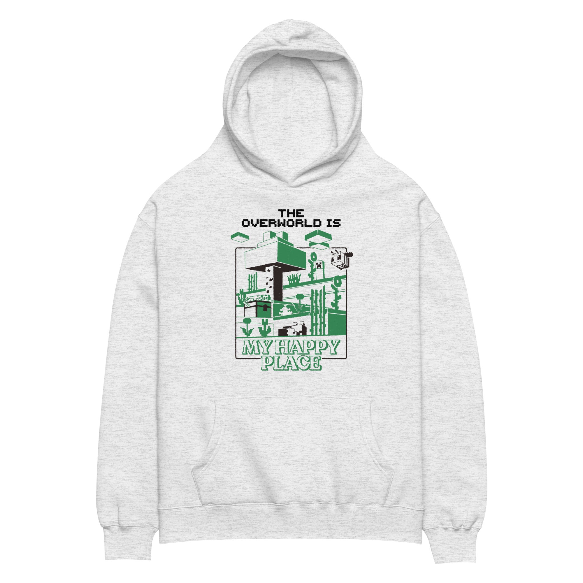 Minecraft Oversized Hoodie My Happy Place