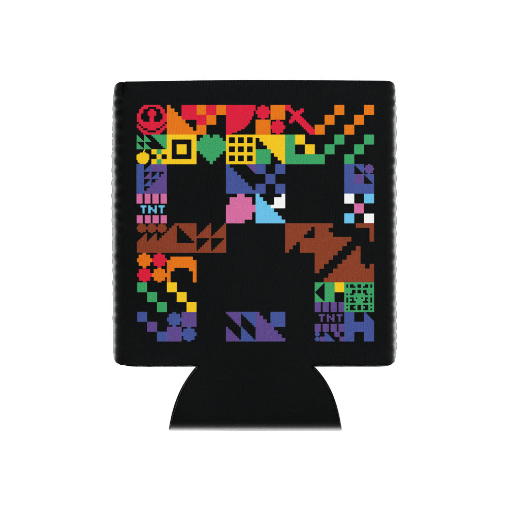 Minecraft Creeper Pride Can Cooler - Image 6