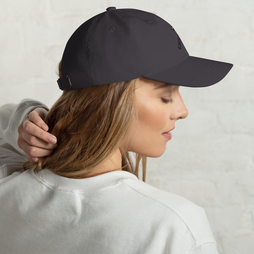 Minecraft Netherite Pickaxe Embroidered Classic Dad Hat - Image 6