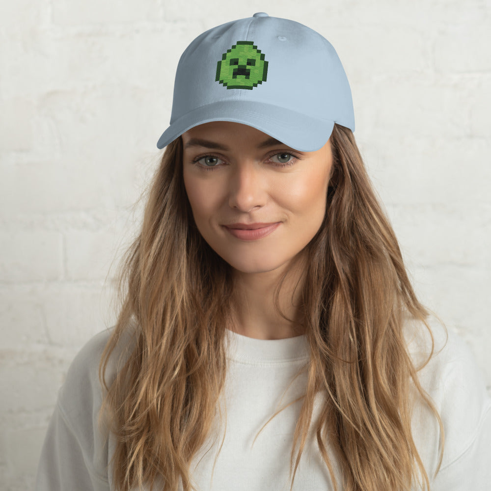 Alternative view of Minecraft Egg Embroidered Classic Dad Hat