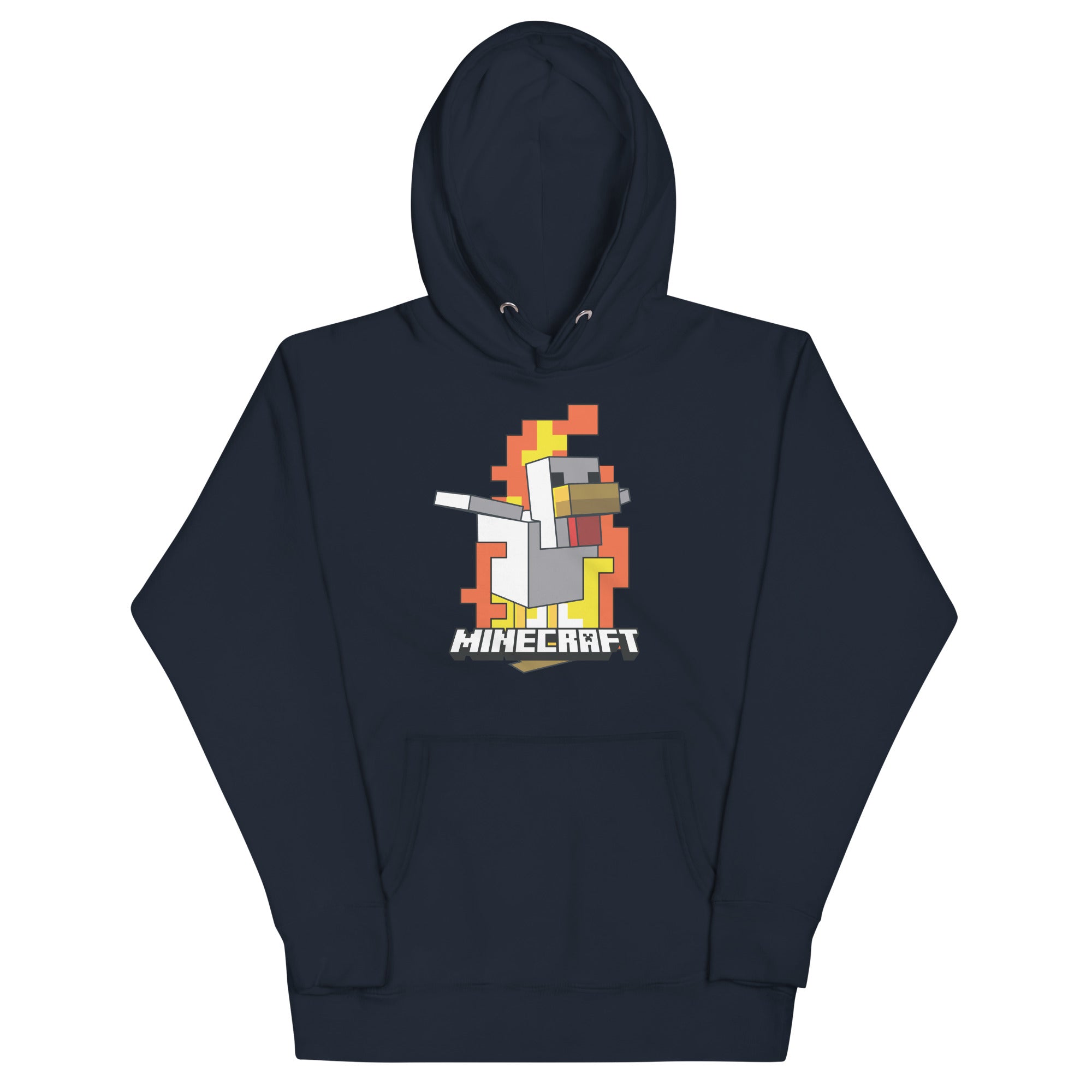 Minecraft Hoodie Fire Chicken - Image 4
