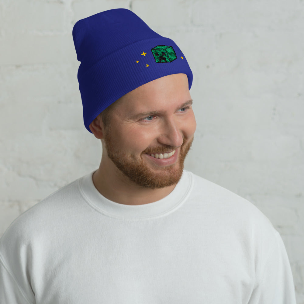 Minecraft Seasons Greetings Cuffed Beanie - Image 5