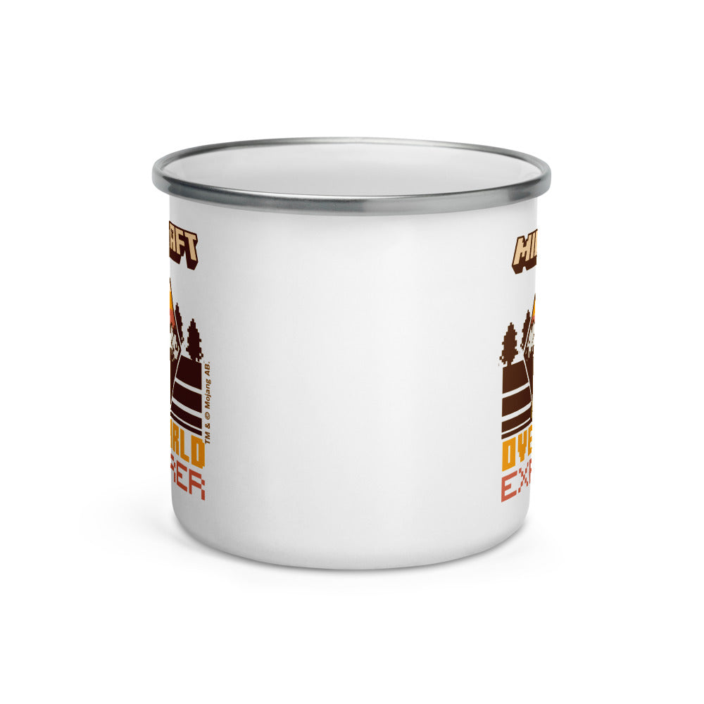 Minecraft Overworld Explorer Enamel Campfire Mug - Image 3