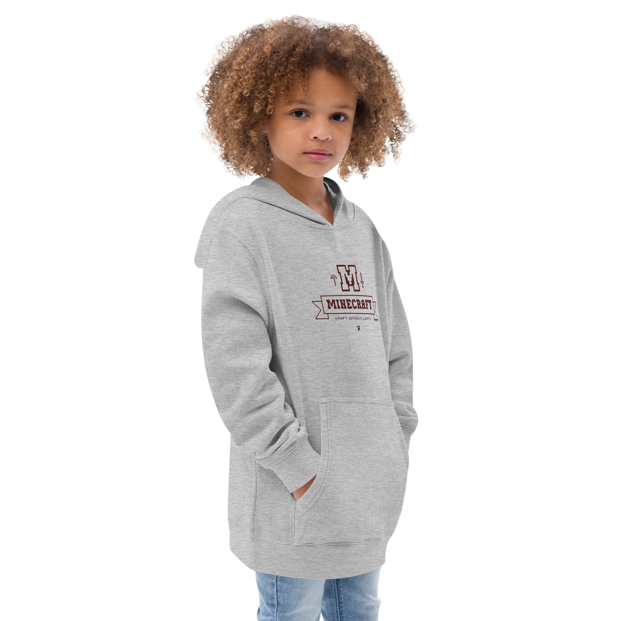 Alternative view of Minecraft Youth Hoodie Craft Without Limits