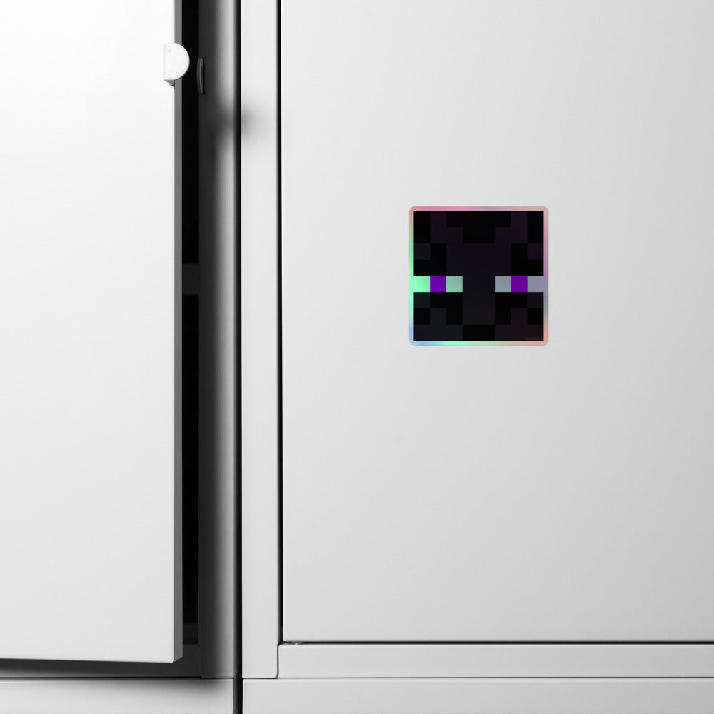 Minecraft Enderman Holographic Sticker - Image 8