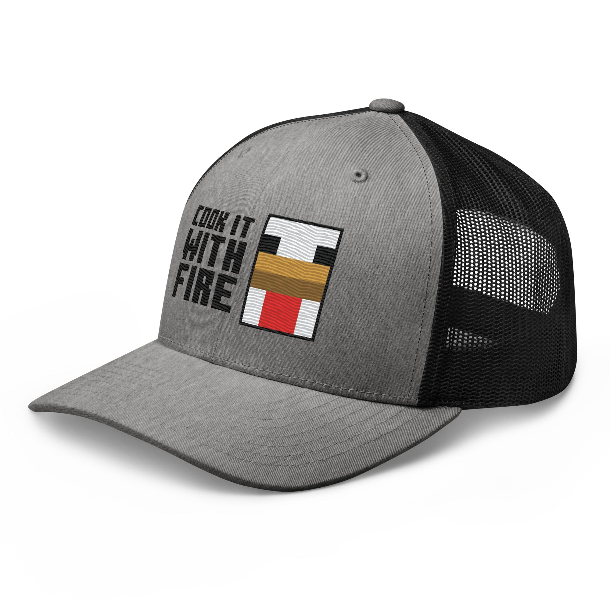 Minecraft Trucker Hat Cook It With Fire - Image 3