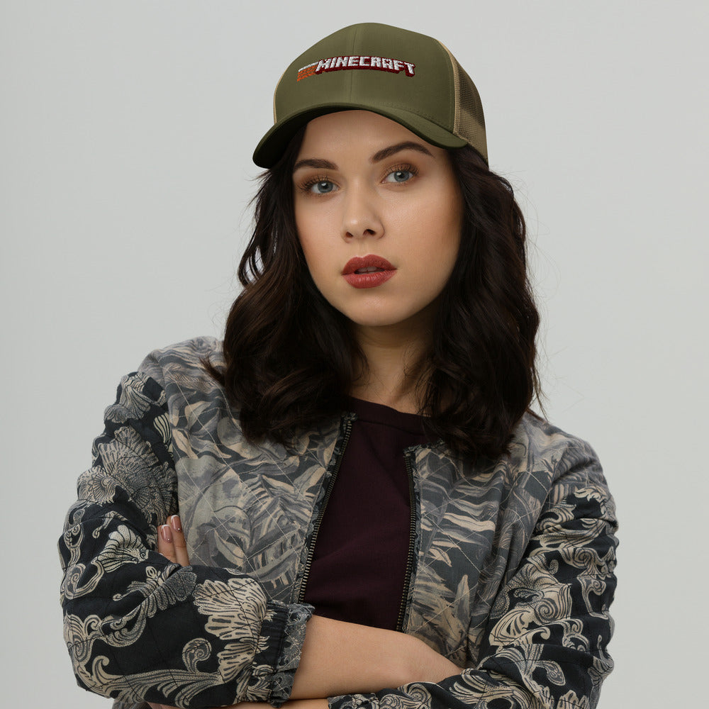 Minecraft Camping Trucker Hat - Image 11