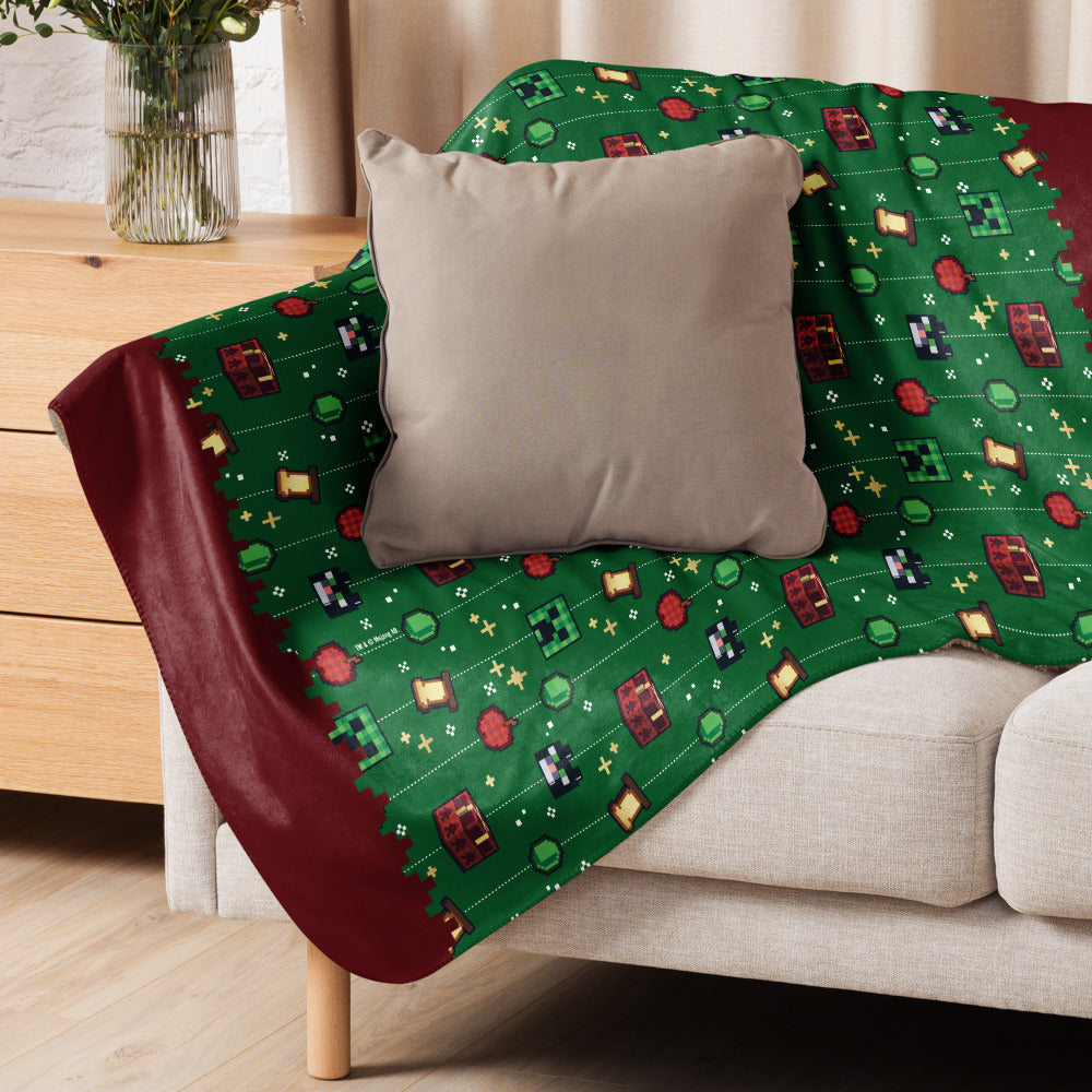 Minecraft Ornament Pattern Blanket - Image 3