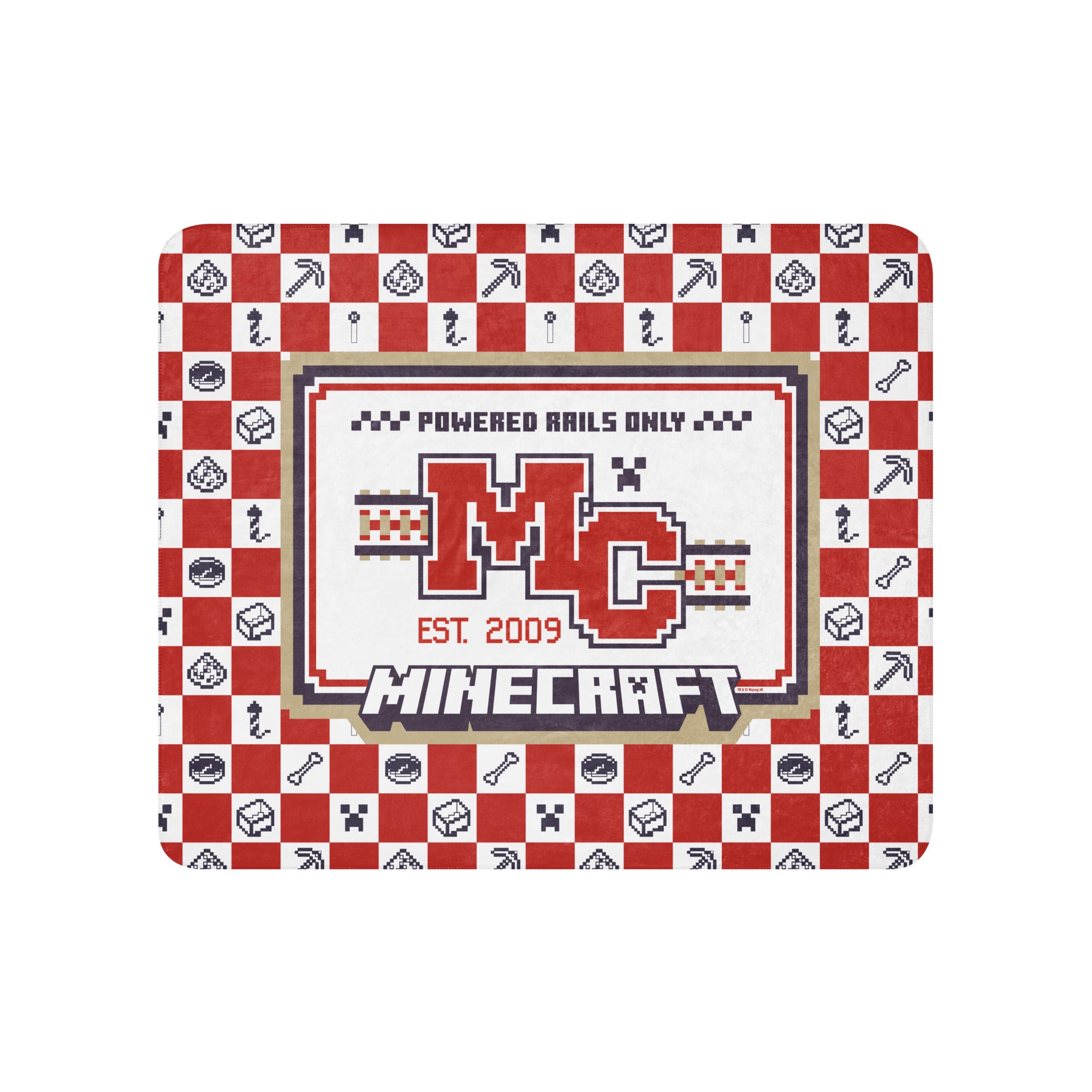 Minecraft Blanket Powered Rails Only - Image 4