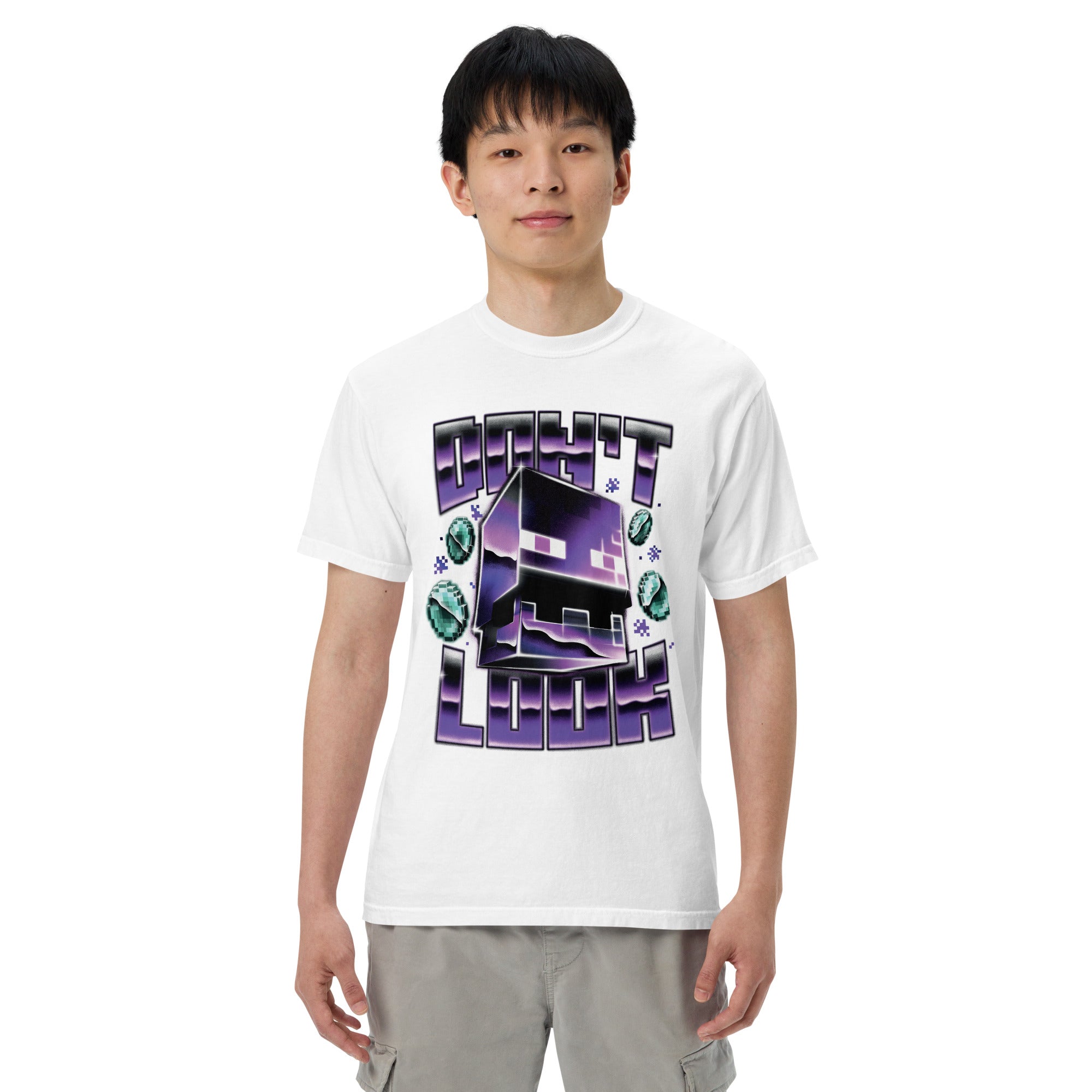 Minecraft T-Shirt Don't Look Comfort Colors - Image 6