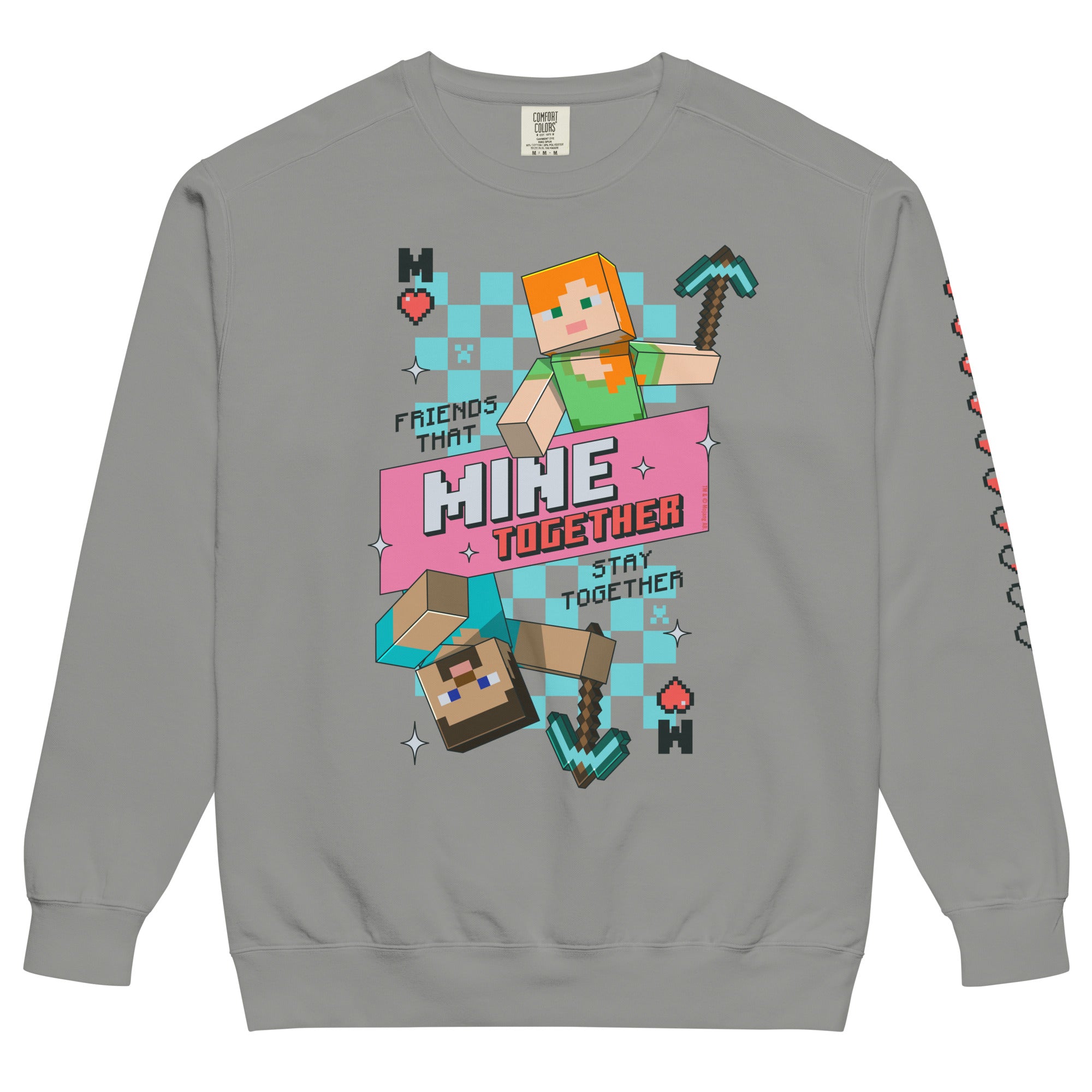 Minecraft Sweatshirt MINE Together Comfort Colors - Image 5