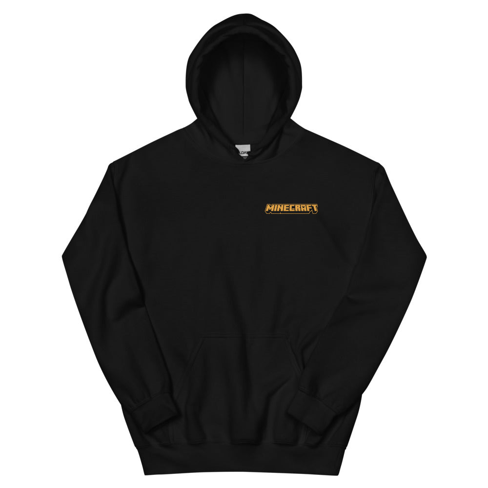 Alternative view of Minecraft Armadillo Checkered Adult Hoodie