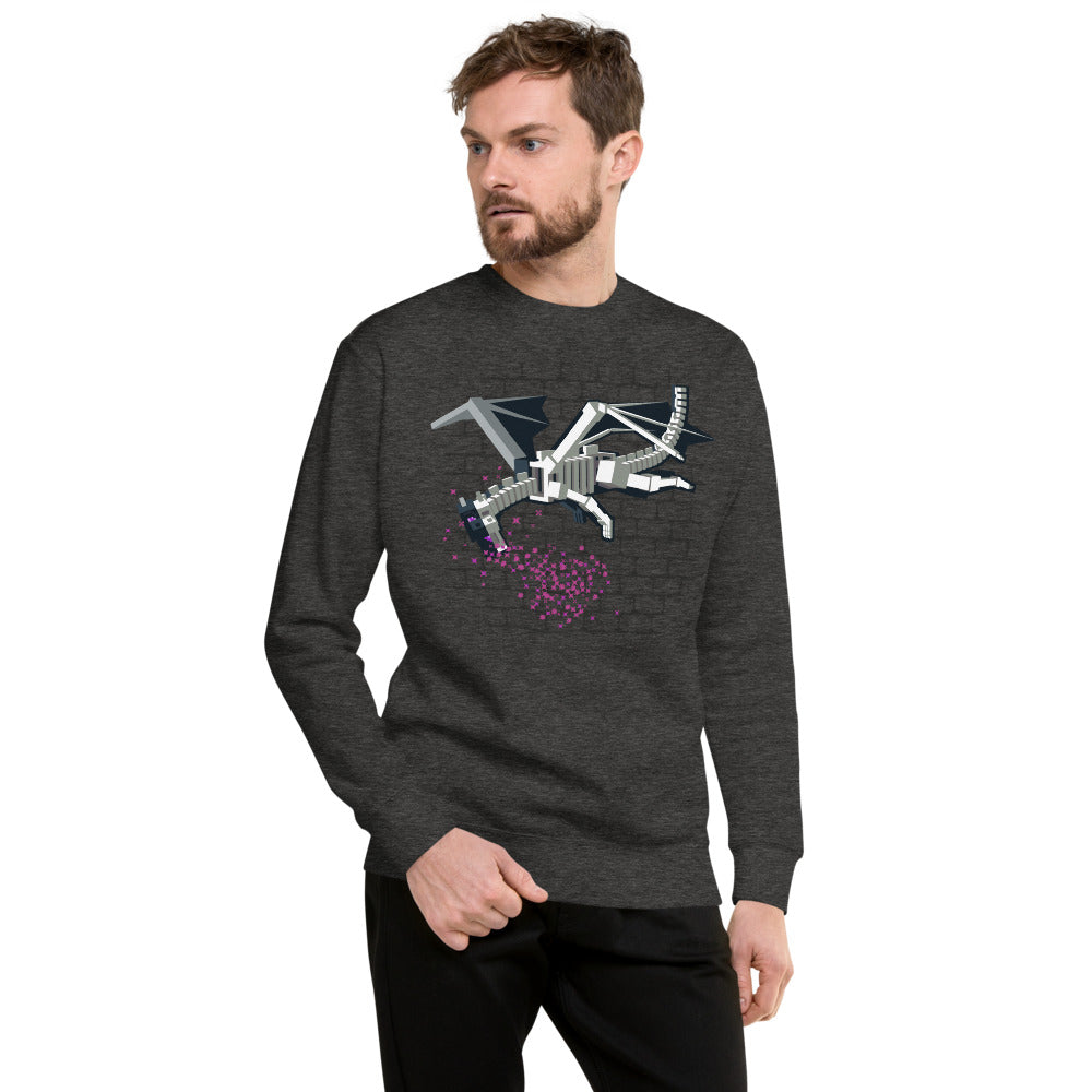 Minecraft Ender Dragon Unisex Crewneck - Image 5