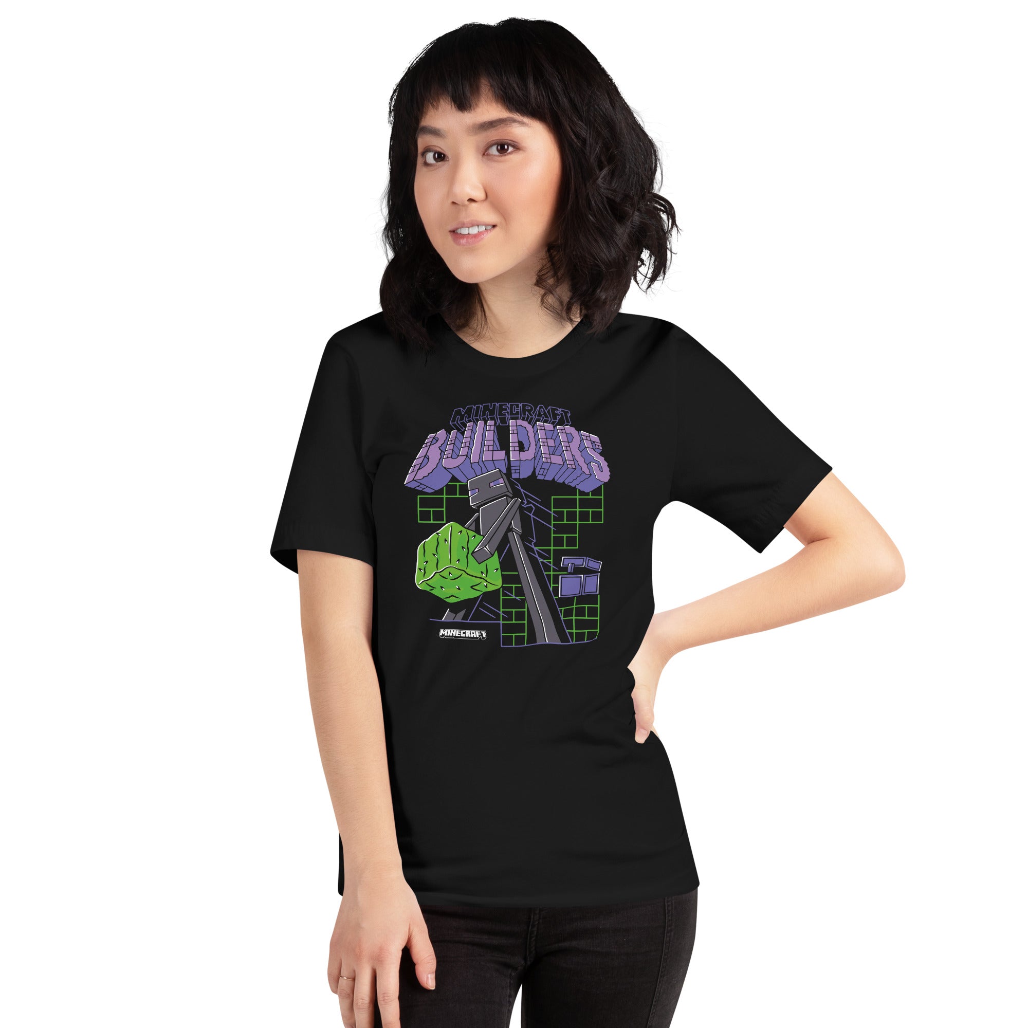 Alternative view of Minecraft T-Shirt Team Builders