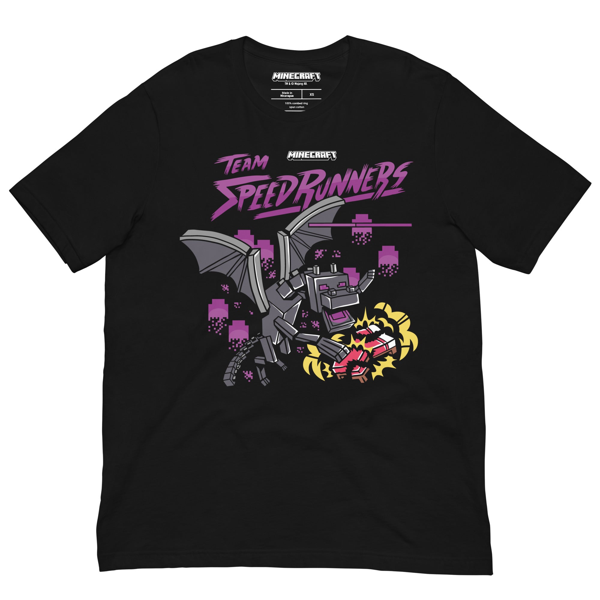 Minecraft T-Shirt Team Speedrunners