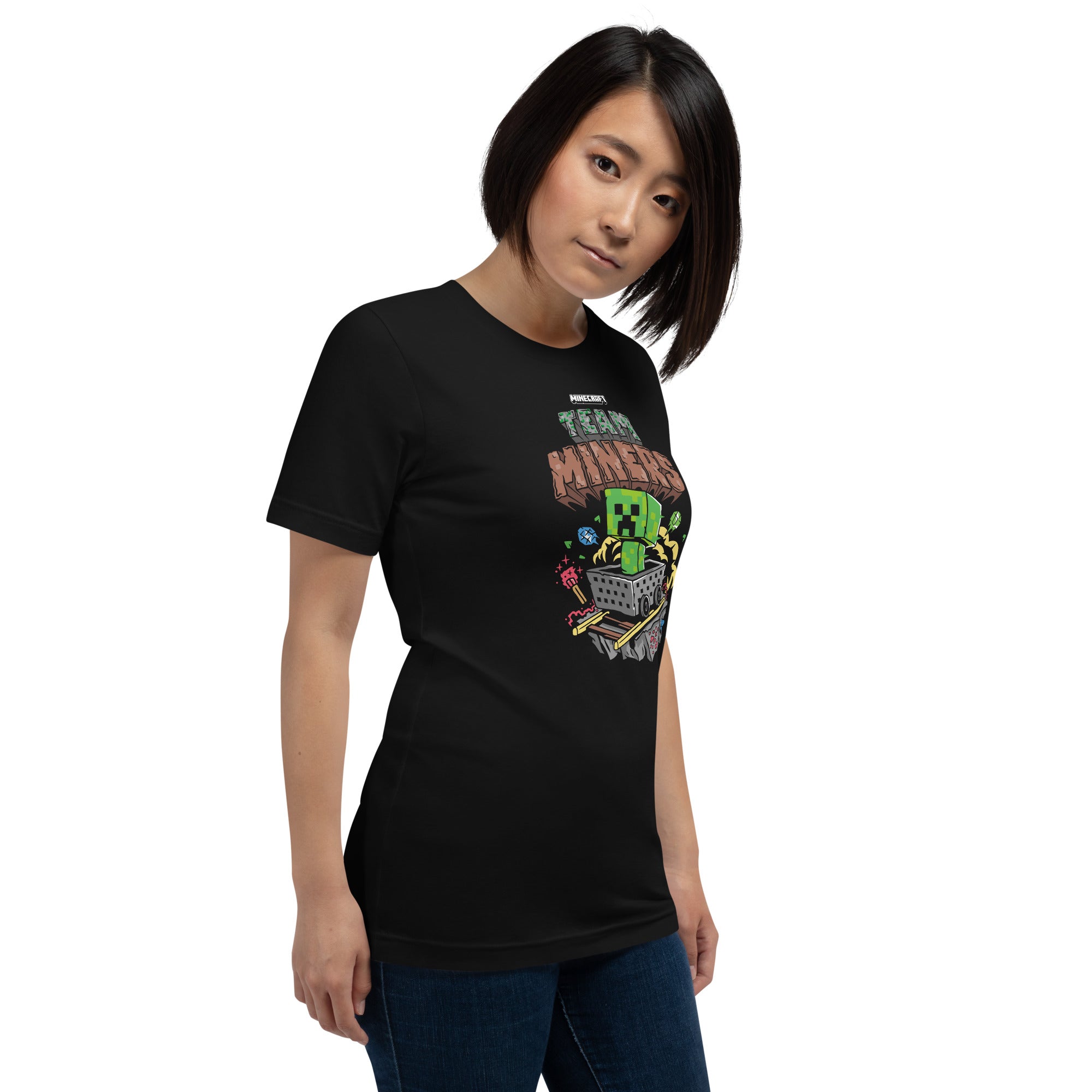 Alternative view of Minecraft T-Shirt Team Miners