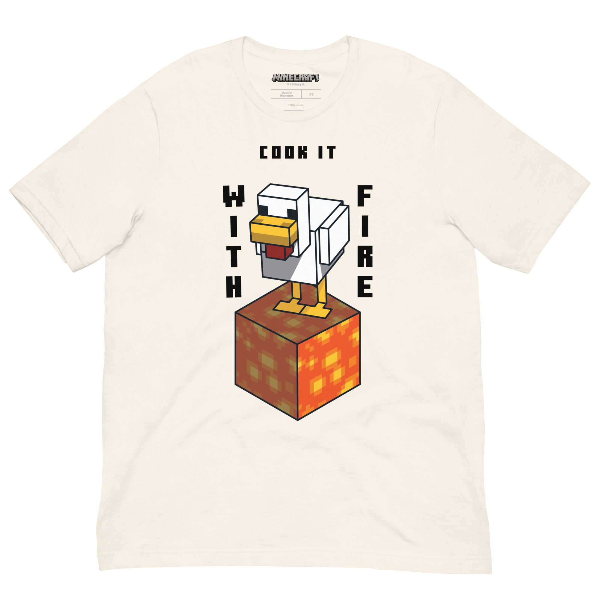 Minecraft T-Shirt Lava Chicken, Cook It - Image 4