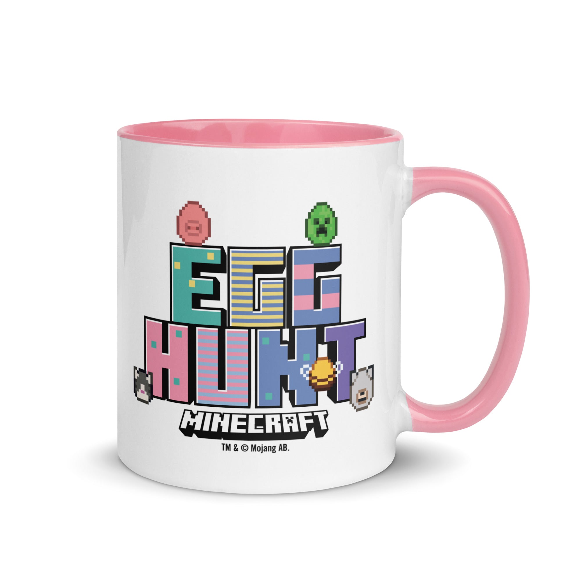 Alternative view of Minecraft Two-Tone Mug Egg Hunting Time