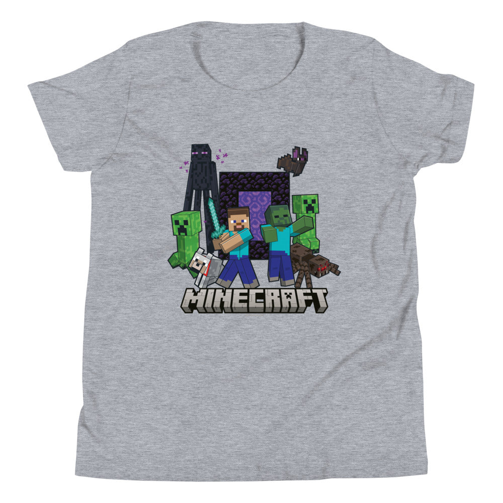 Minecraft Iconic Group Kids T-Shirt