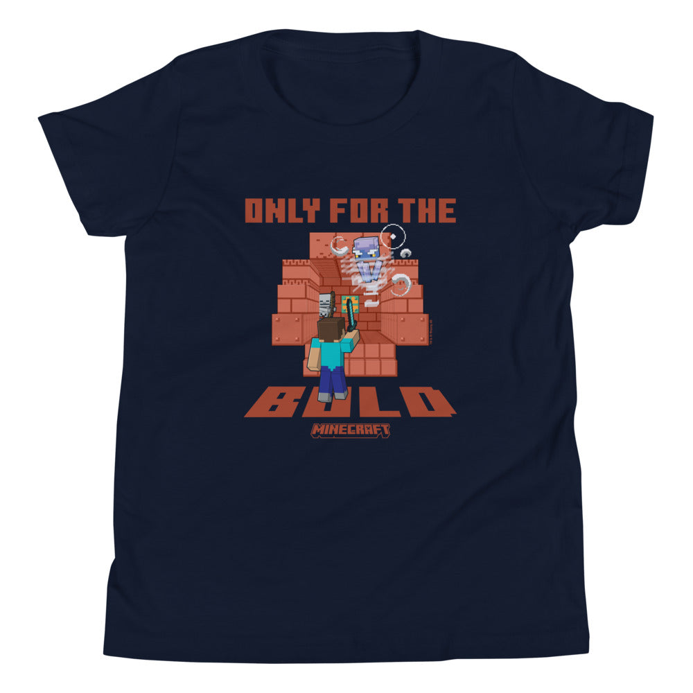 Minecraft Only For The Bold Kids T-Shirt - Image 5